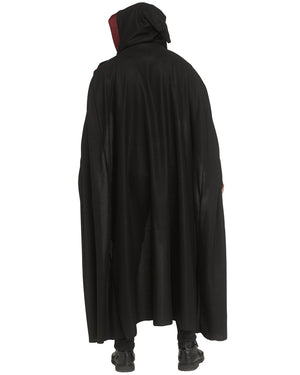 Goth Lord Hooded Mens Cloak