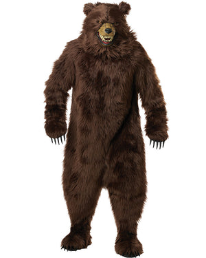 Grizzly Bear Brown Deluxe Adult Costume