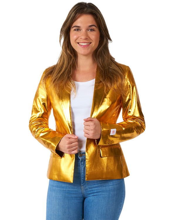 gold jacket