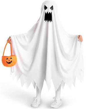 Grumpy Ghost Trick or Treat Kids Costume