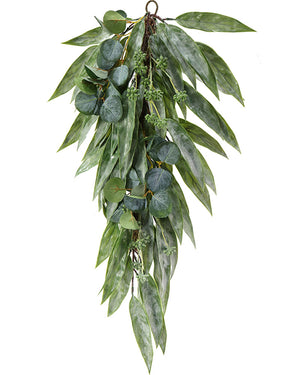 Christmas Gum Leaves Swag 75cm