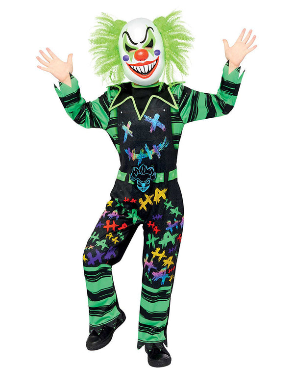 Haha Clown Boys Costume