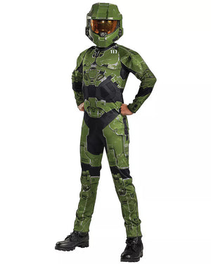 Halo Master Chief Fancy Dress Boys Costume