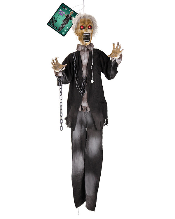 Hanging Haunted Zombie Animatronic 1.7m