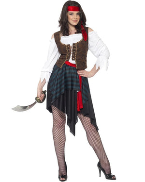 High Seas Pirate Lady Womens Costume