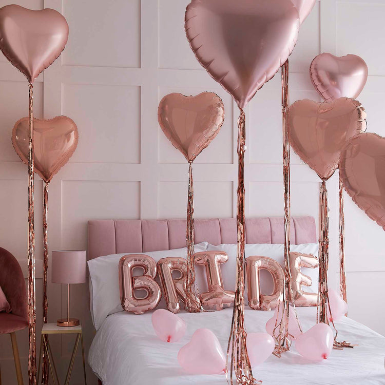 Blush Hen Balloon Pack Bride Bedroom Decor Pack Pack of 30