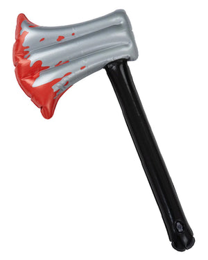 Inflatable Bloody Axe Prop 40cm