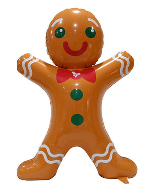 Inflatable Gingerbread Man Prop 1m