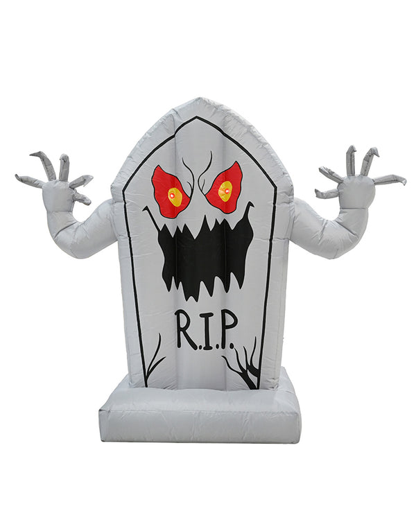 Rip Tombstone LED Eyes Lawn Inflatable 1.5m