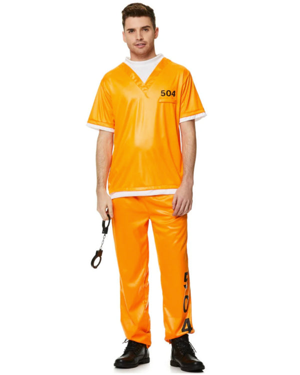 Inmate Mens Costume