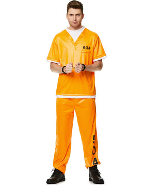 Inmate Mens Costume