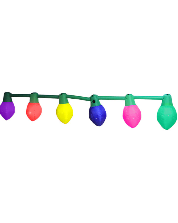 LED Bulb String Lights Lawn Inflatable 4.6m