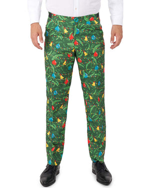 Light Up Green Christmas Tree Mens Suitmeister