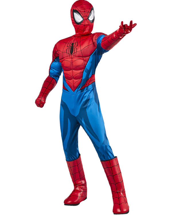 Marvel Spiderman Deluxe Boys Costume