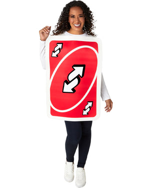 Mattel Uno Reverse Card Adult Costume