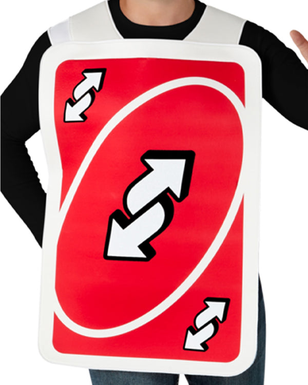 Mattel Uno Reverse Card Adult Costume