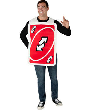 Mattel Uno Reverse Card Adult Costume