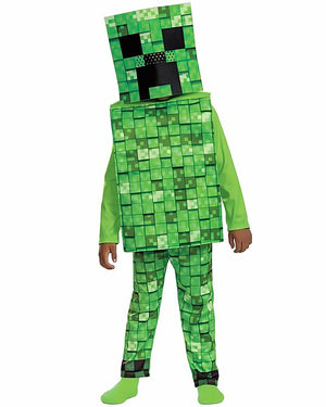 Minecraft Creeper Value Boys Costume