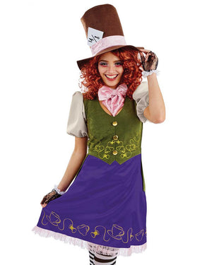 Miss Hatter Womens Costume