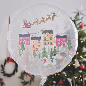 Merry Little Christmas 55cm Foil Balloon