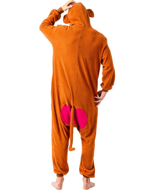 Monkey Onesie Adult Costume