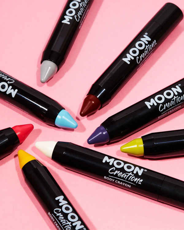 Moon Creations Yellow Body Crayon Paint Stick 3g