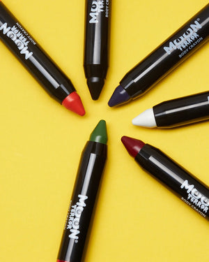 Moon Creations Halloween Terror Orange Body Crayon Paint Stick 3g