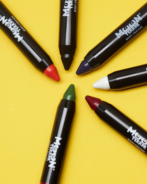Moon Creations Halloween Terror Orange Body Crayon Paint Stick 3g
