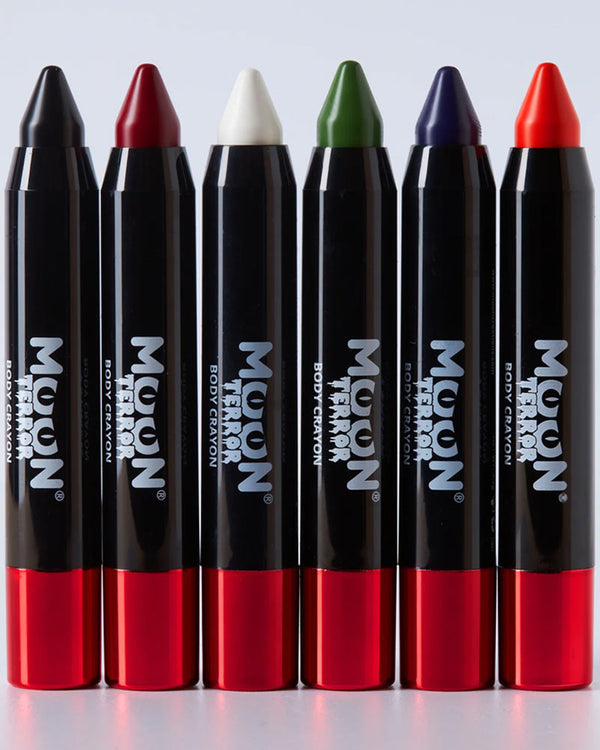 Moon Creations Halloween Terror Orange Body Crayon Paint Stick 3g
