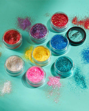 Moon Glitter Green Iridescent Body Glitter Shaker 5g