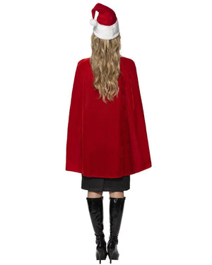 Mrs Claus Cape and Hat Set