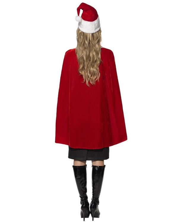 Mrs Claus Cape and Hat Set