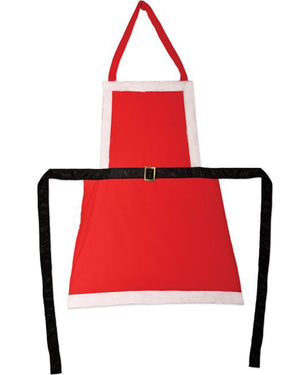 Christmas Mrs Claus Fabric Novelty Apron