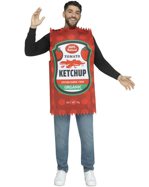 Mustard and Ketchup Adult Couple Costume