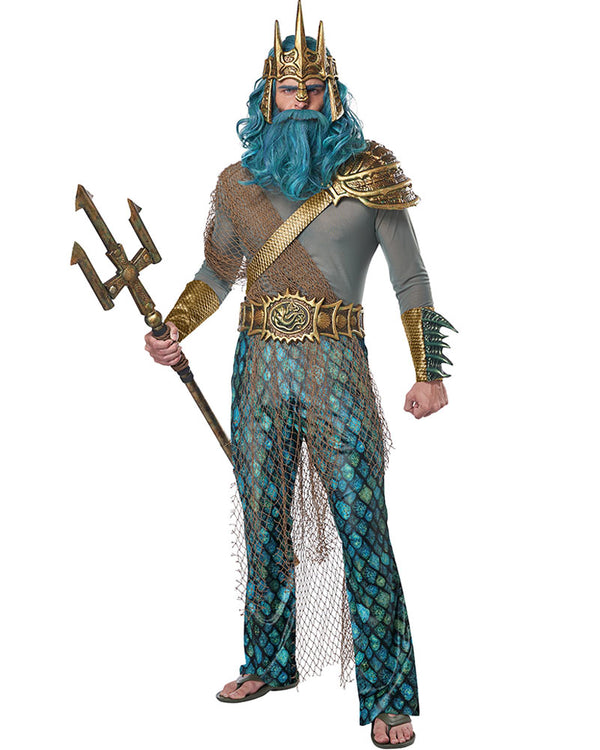 Neptune God of the Sea Mens Costume