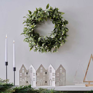 Nordic Noel Door Christmas Wreath