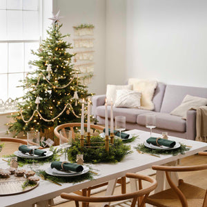 Nordic Noel Christmas Honeycomb Decorations Pack of 4