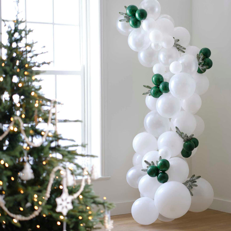 Nordic Noel Christmas Balloon Arch