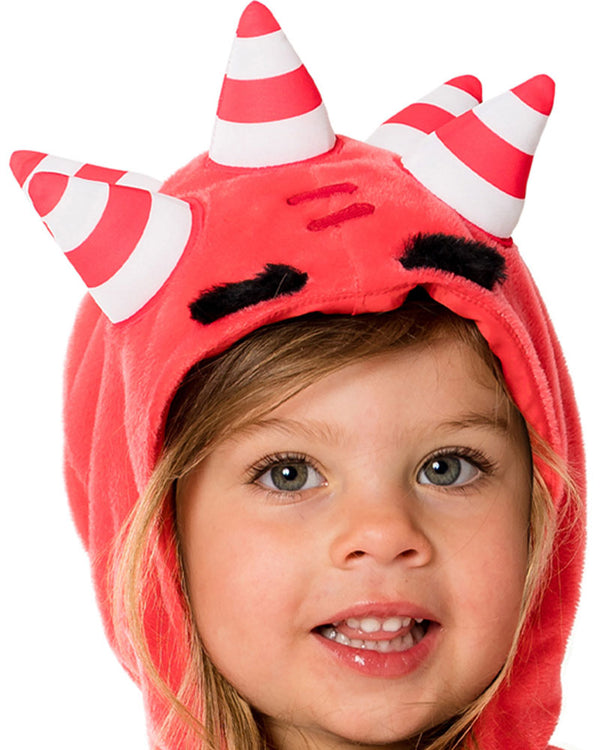 Oddbods Fuse Red Monster Kids Costume