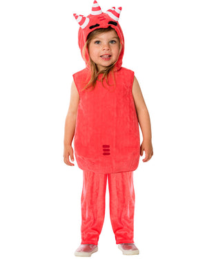 Oddbods Fuse Red Monster Kids Costume