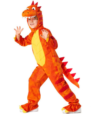 Orange T Rex Dinosaur Toddler and Kids Costume