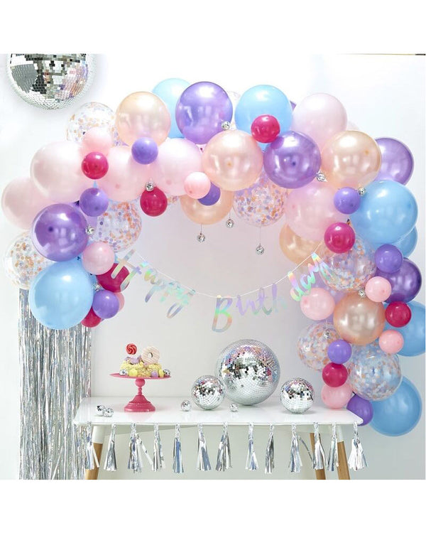 Pastel Balloon Arch Pack of 80