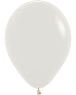 Pastel Dusk Cream 12cm Latex Balloons Pack of 50