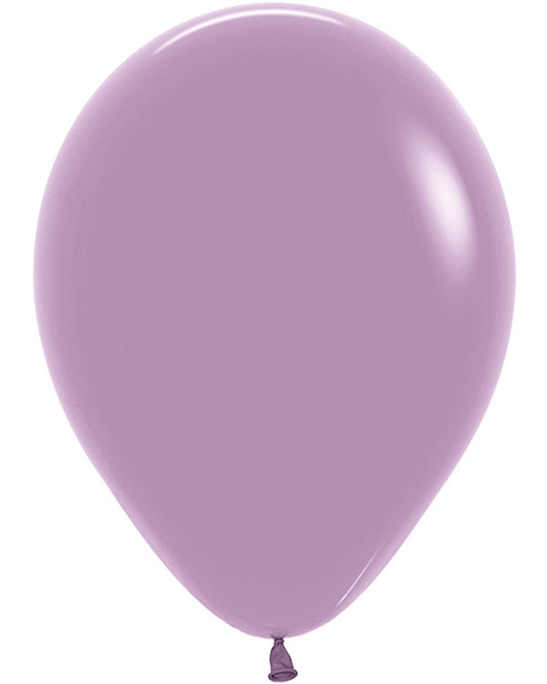 Pastel Dusk Lavender 12cm Latex Balloons Pack of 50