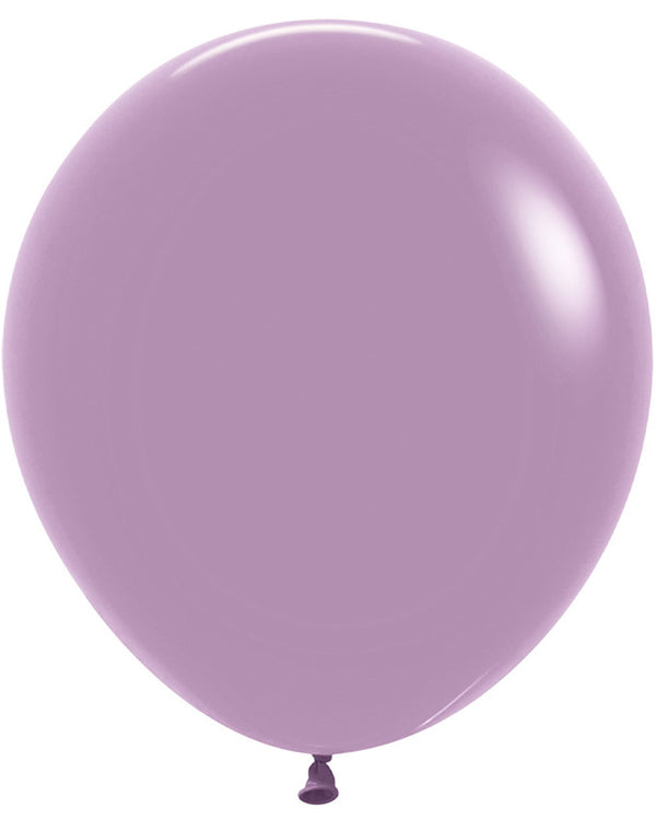 Pastel Dusk Lavender 45cm Latex Balloons Pack of 6