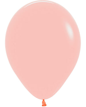 Pastel Matte Melon 30cm Latex Balloons Pack of 100