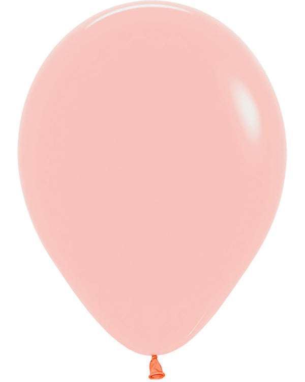 Pastel Matte Melon 30cm Latex Balloons Pack of 100