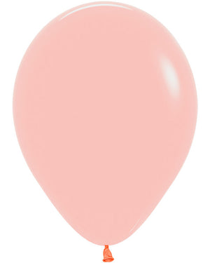 Pastel Matte Melon 30cm Latex Balloons Pack of 25