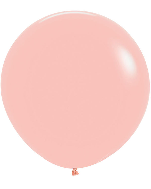 Pastel Matte Melon 60cm Latex Balloons Pack of 3