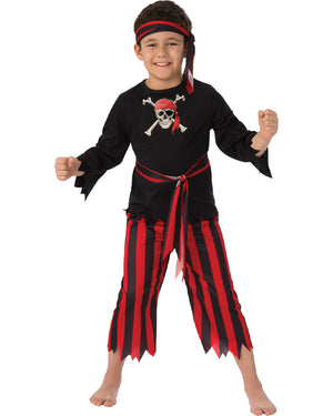 Daring Pirate Boys Costume